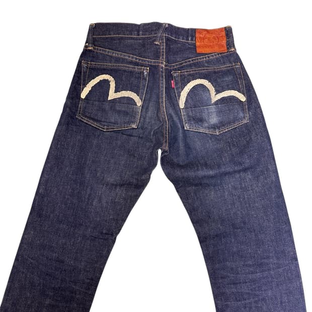 빈티지 00s 오리지널 에비수 evisu lot2000 셀비지 데님 29