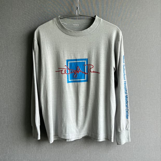 [S] 90s 빈티지 프린팅 롱슬리브