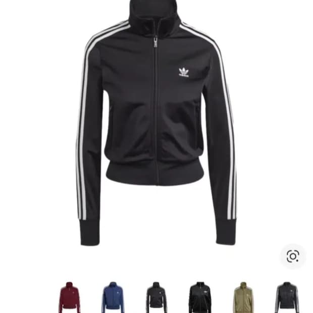 (W) 아디다스 아디컬러 클래식 파이어버드 트랙탑 블랙 크롭져지 제니져지