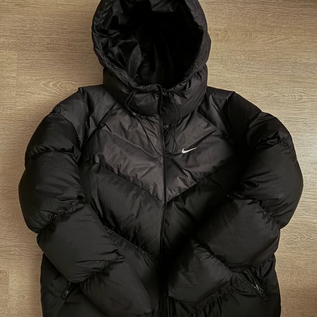 나이키 여성 스톰 핏 루즈 후드 다운 패딩(스포츠웨어 윈드 푸퍼) 판매