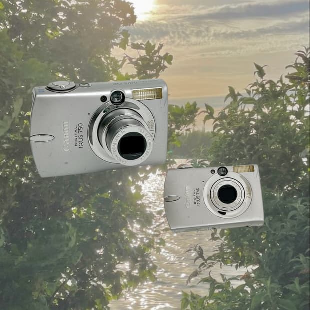 아일릿원희!) 캐논 익서스 750 Ixus 빈티지 디카