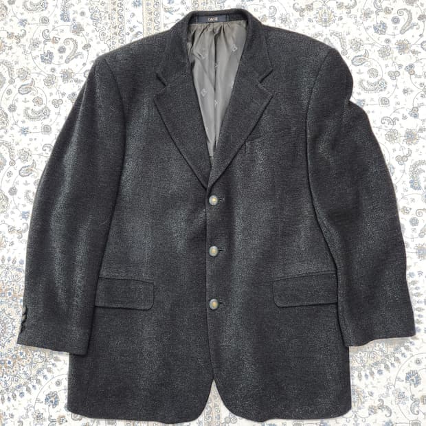 닥스 런던 차콜 울 혼방 블레이저 103