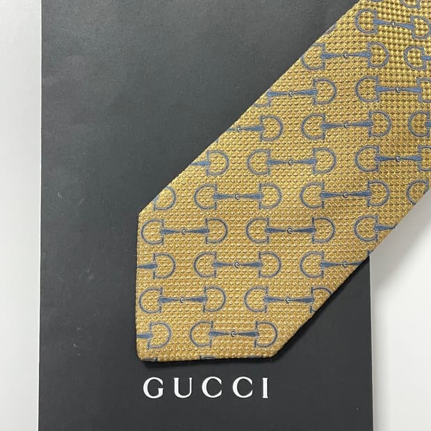 정품 명품 구찌 넥타이 - 종이백 포함