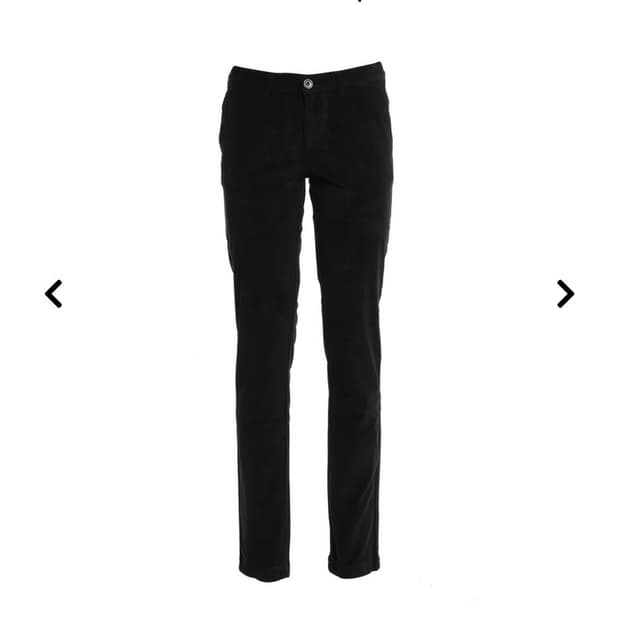 [새상품] 울리치 벨벳 치노 팬츠 블랙 Woolrich