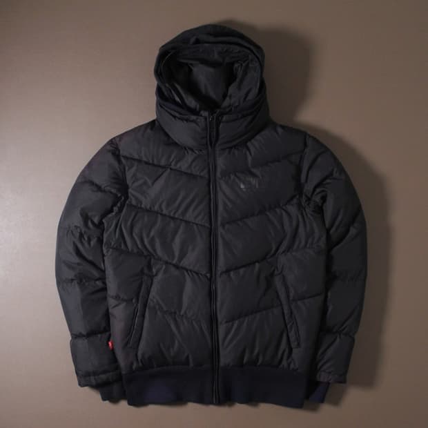 Levi's 리바이스 덕 다운 블랙 패딩 