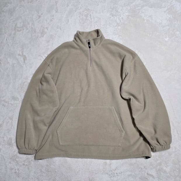 (XL)TWN 반집업 플리스 티셔츠