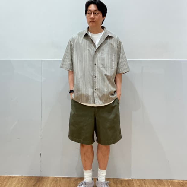 유니클로 C 오버핏 반팔 셔츠 L