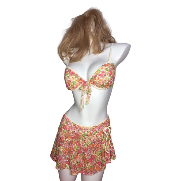 flower cutie bikini set