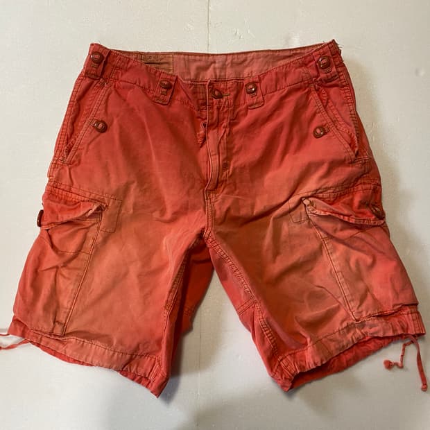 Polo washing 카고반바지 34