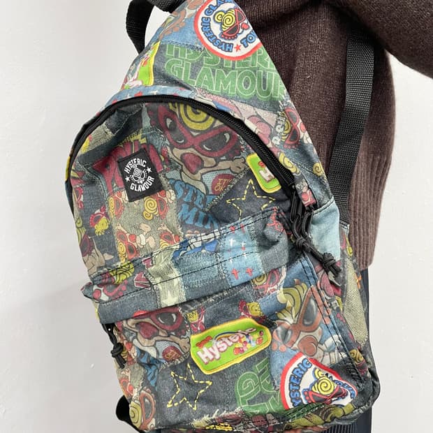 히스테릭글래머 미니 나일론 백팩