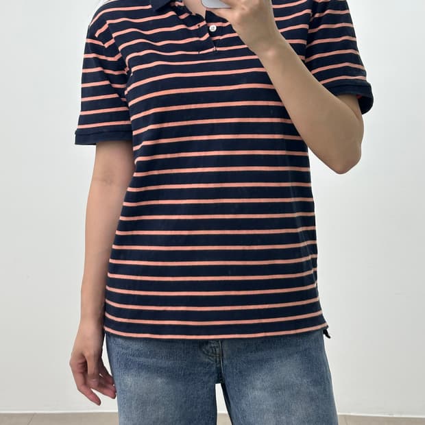 갭 반팔 카라티