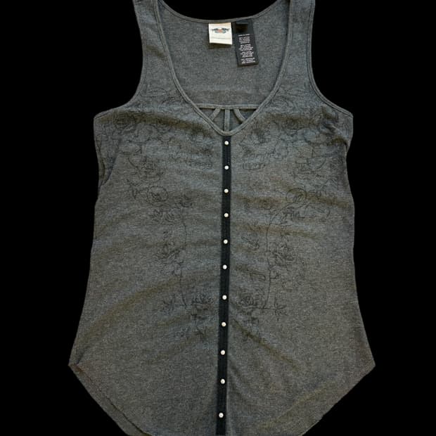 할리데이비슨 빅로고 빈티지 나시