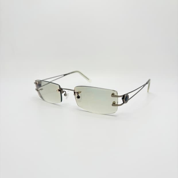 MILLENNIUM 카키 브라운 스퀘어 무테