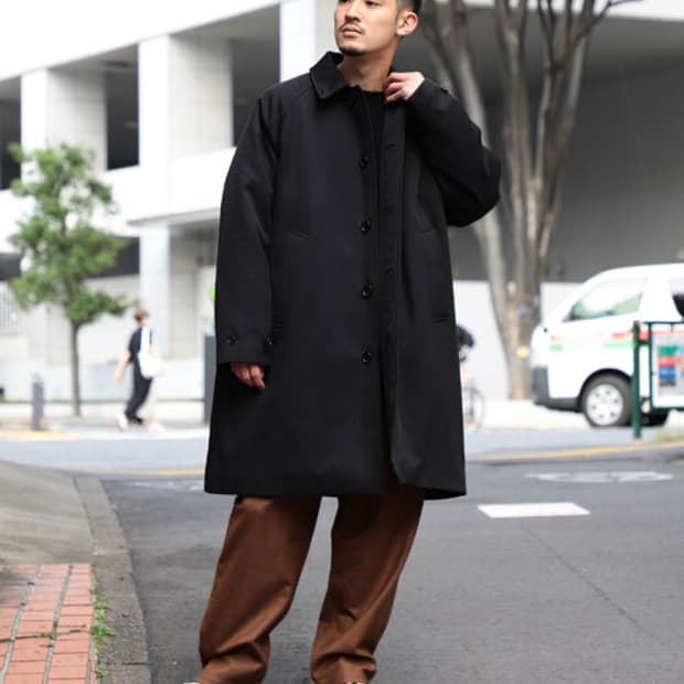 빔즈 솔로텍스 발마칸 패딩 코트 블랙 M