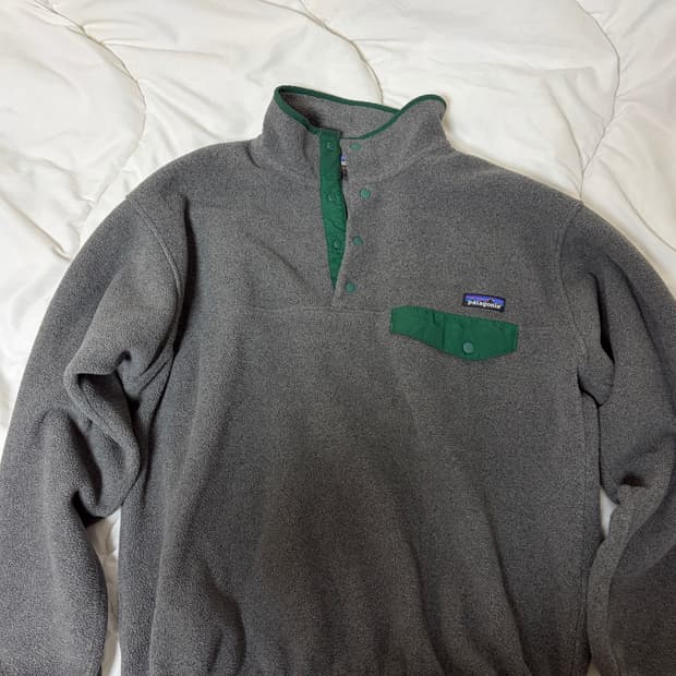 VTG Patagonia 신칠라 그레이 그린 M 사이즈