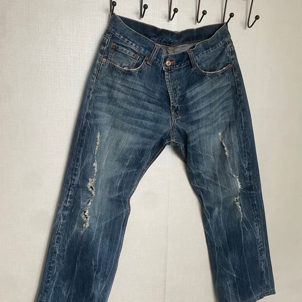 Vintage denim pants