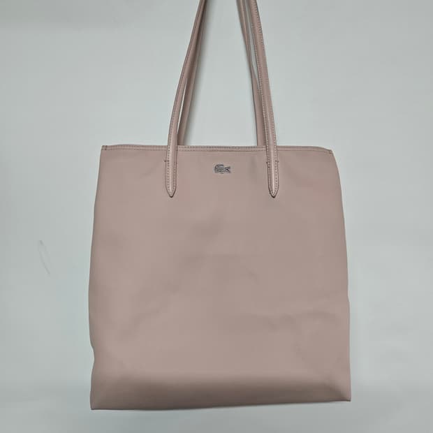 라코스테 인디언핑크 쇼퍼백 핑크 토트백