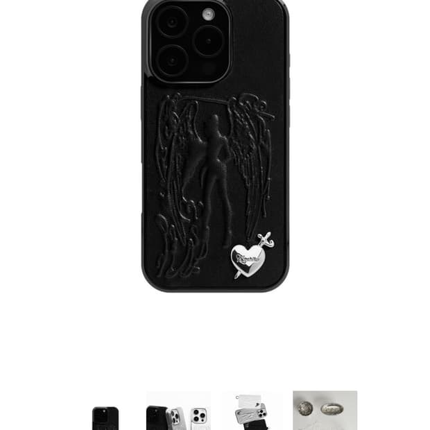 카시코 엔젤하트 아이폰15 케이스 팝니다