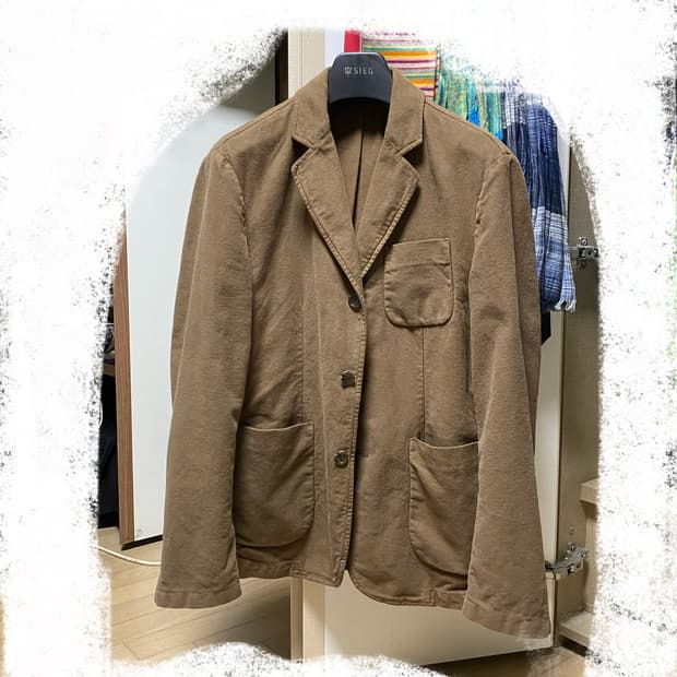 [L] ryoo 몰스킨 자켓