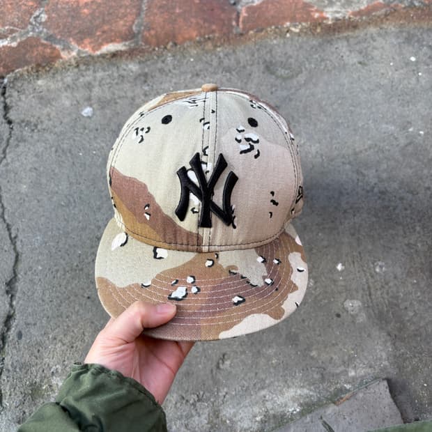 New Era 뉴에라 카모 스냅백 모자