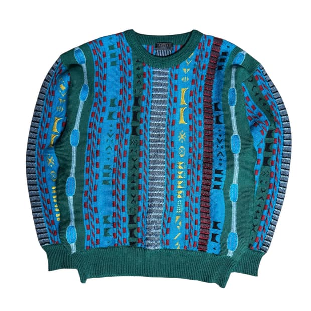 90‘s  ANTINO 케이블 울 니트