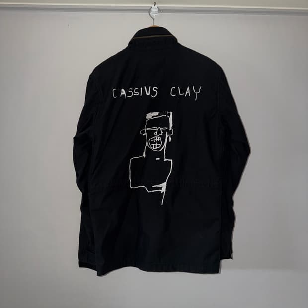 13fw Supreme basqiat m65 field jacket