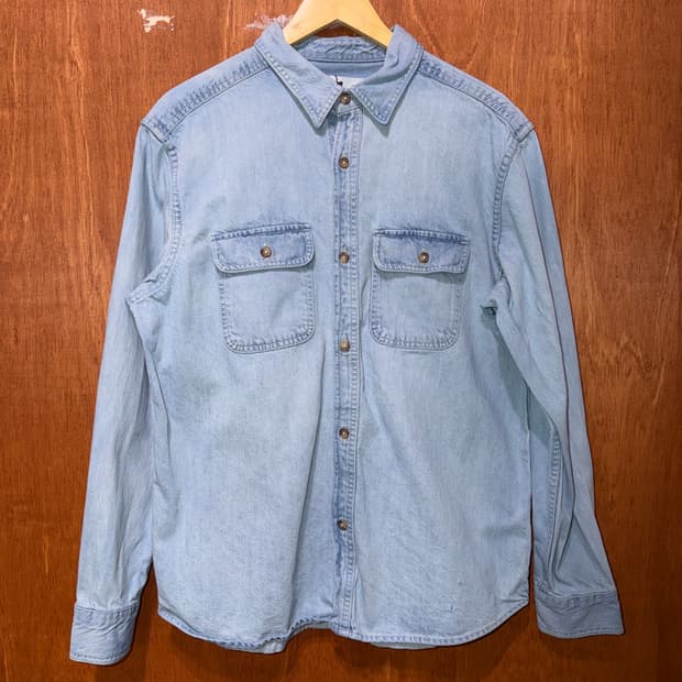 (L) Old Navy 빈티지 데님 셔츠
