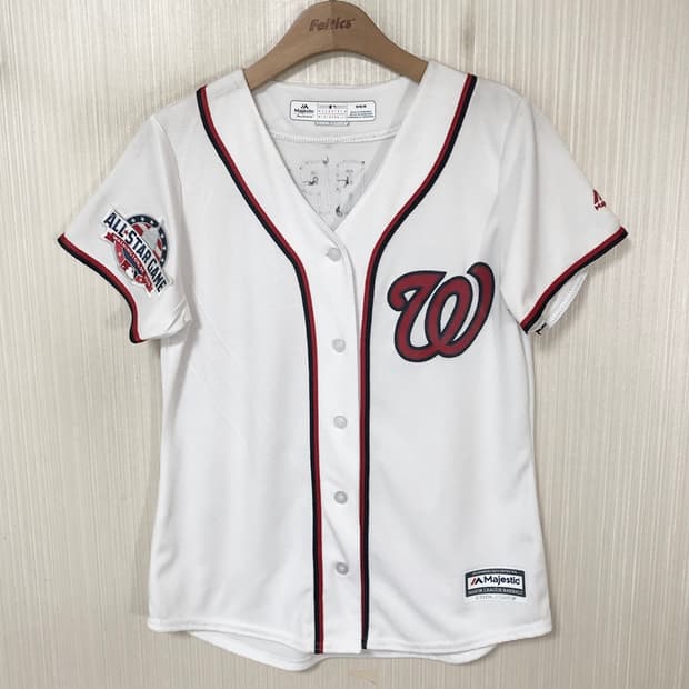 MLB 마제스틱 워싱턴내셔널스 홈유니폼/져지 M(우먼스)