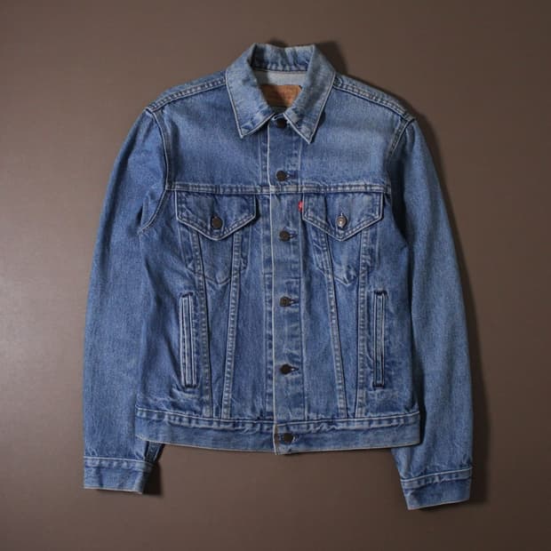 80s Levi’s 리바이스 70506 USA 데님 트러커 자켓 L032