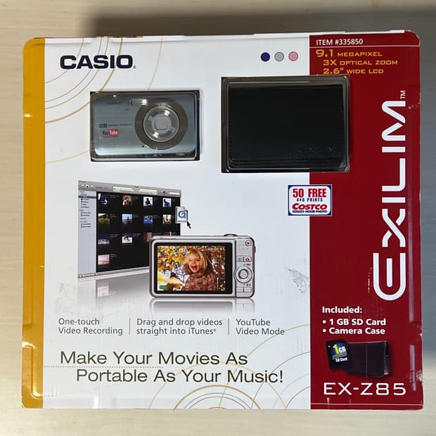 *미개봉 새상품* casio z85 카시오 디카 블루