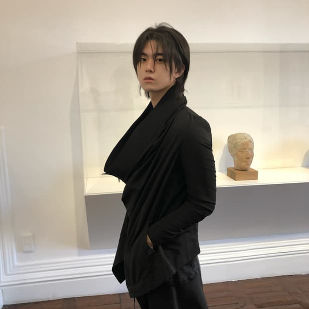 릭오웬스 비대칭 자켓 