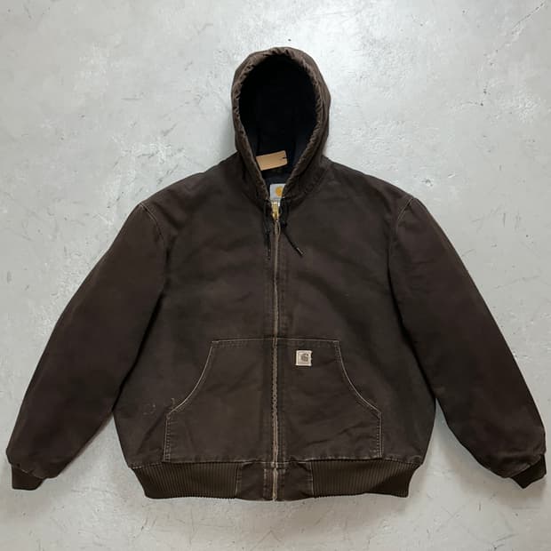 OG 칼하트 J130 액티브 자켓 칼하트 DKB 후드 자켓