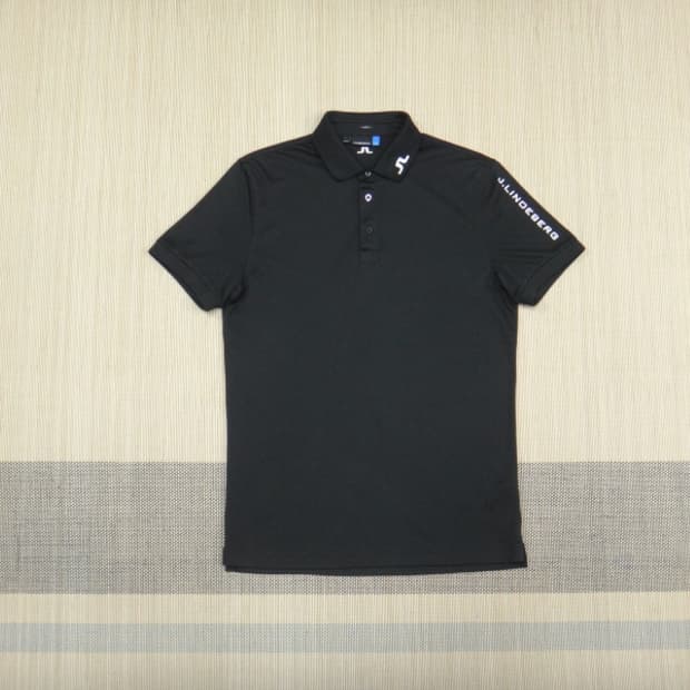 (M) 제이린드버그 투어 테크 슬림핏 골프 반팔티