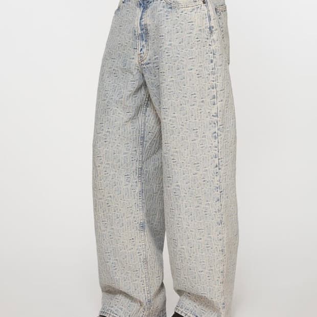 아크네 스튜디오 모노그램 1981 데님