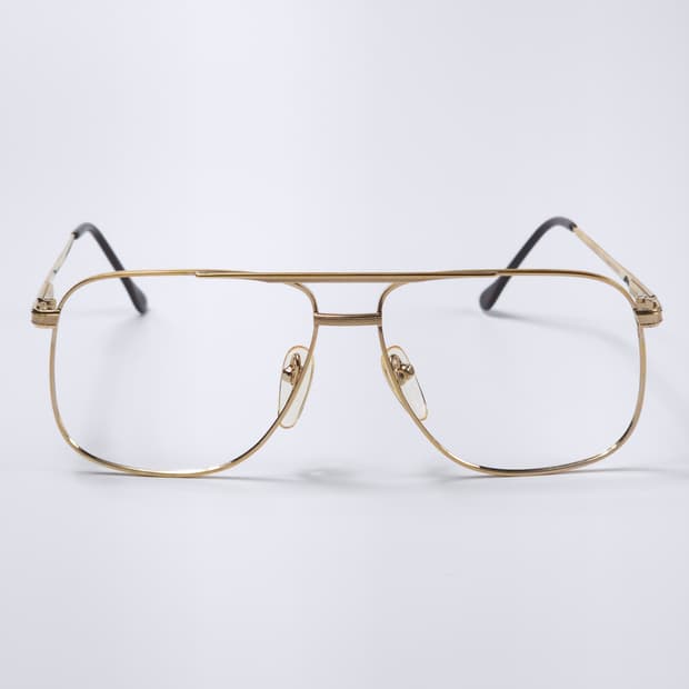 80년도 18K 도금 올드빈티지 투브릿지 안경