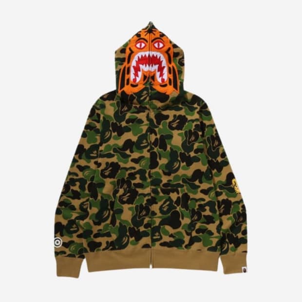 베이프 bape / BAPE ABC Camo Tiger Full Zip