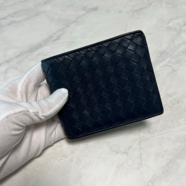 보테가베네타 반지갑 네이비