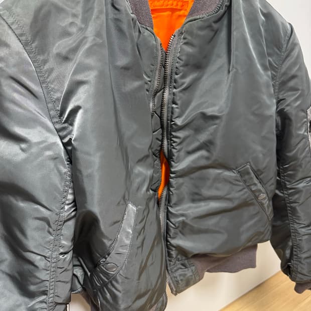 (L)1968s 알파인더스트리 정밀복각 ma-1