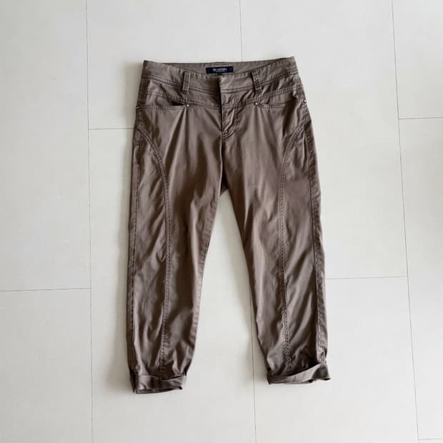 slim crop pants