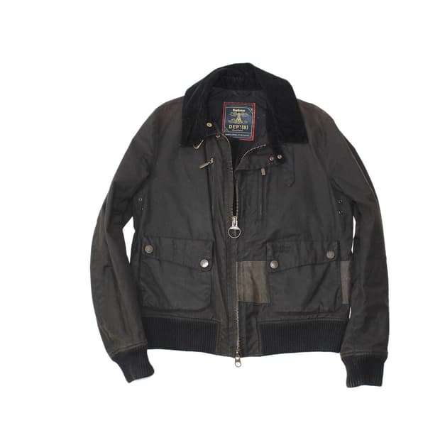 Barbour Dept(B) 바버 뎁트 히든 후드 왁스드 자켓