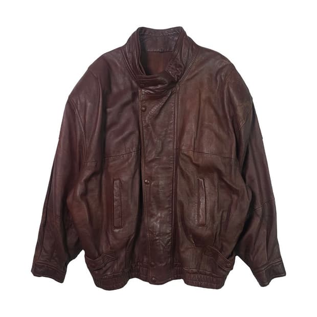 KHAZAR KHAZ 빈티지 양가죽 자켓 XL