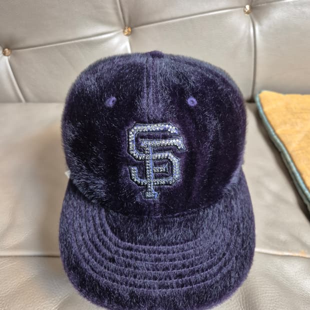 MLB 샌프란시스코 쟈이언츠  인조털 모자 여자 프리
