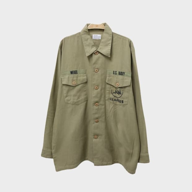 HOUSTON 휴스턴 U.S.NAVY SEABEES 셔츠 69743