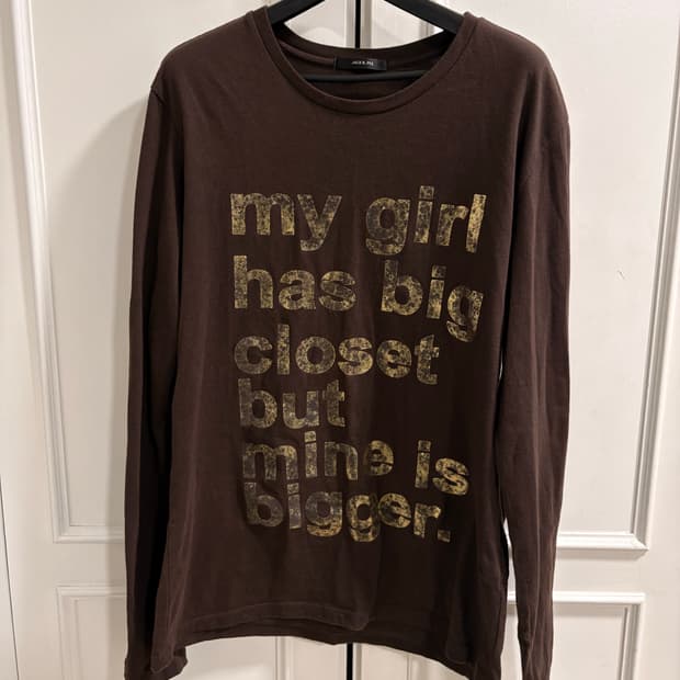 lettering  longsleeve