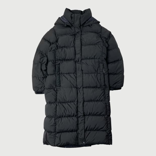 [L/정품] 몽벨 에스더 블랙 다운 여성 롱패딩점퍼