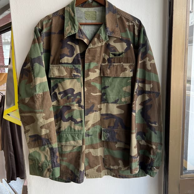 U.S army og 빈티지 우드랜드 BDU 자켓