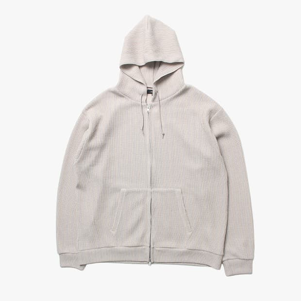  BEAMS "Knit Zip-up Jacket"