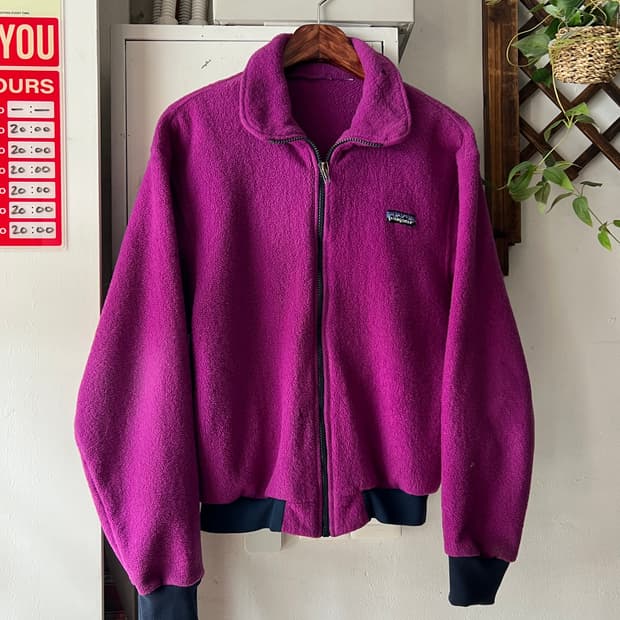 [S]80's 파타고니아 USA 빈티지 퍼플 플리스