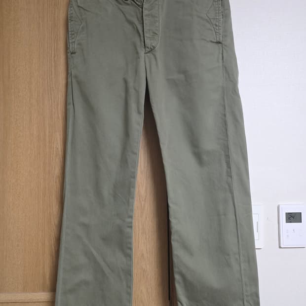 [32] RRL 더블알엘 오피서 치노 팬츠 올리브