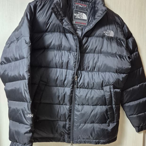 노스페이스 700 LTD 구스다운 패딩 라지 남성 블랙